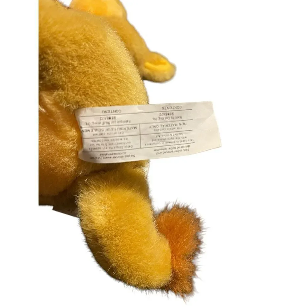 New Disney Store The Lion King Young Baby Simba Plush Stuffed Animal Toy Small